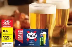 Carrefour Kronenbourg - bière maxi format offre