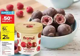 Carrefour Framboises envolses ajoutés offre
