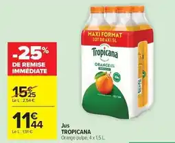 Carrefour Tropicana - jus offre