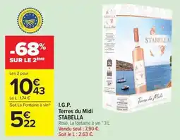 Carrefour Midi - i.g.p. terres du offre