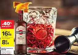 Carrefour Martini - aperitif base de vin offre