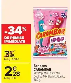 Carrefour Carambar - bonbons offre