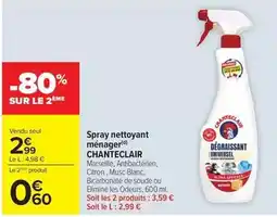 Carrefour Chanteclair - spray nettoyant ménager offre