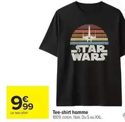Carrefour Star wars - tee-shirt homme offre