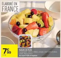 Carrefour Salade de fruits offre