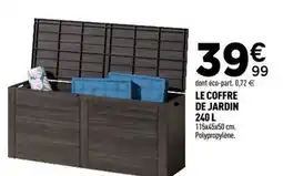 Centrakor Le coffre de jardin offre