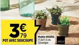 Centrakor Pot avec soucoupe offre