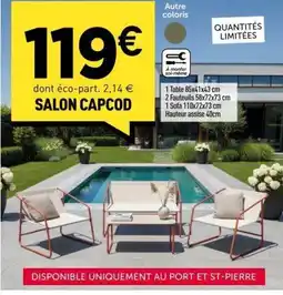 Centrakor Salon capcod offre