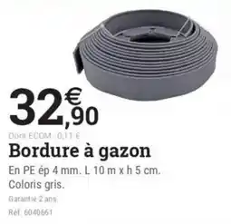 Espace emeraude Bordure à gazon offre