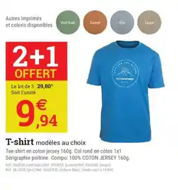 Espace emeraude T-shirt offre