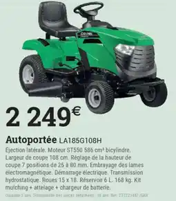 Espace emeraude Autoportée la185g108h offre