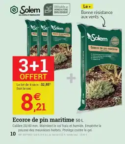 Espace emeraude Écorce de pin maritime offre