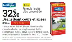 Espace emeraude Désherbant cours et allées offre