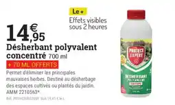 Espace emeraude Désherbant polyvalent concentré offre