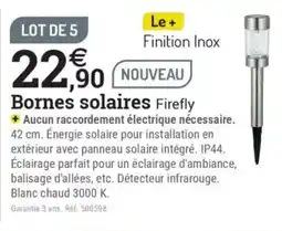 Espace emeraude Bornes solaires offre