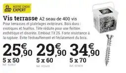 Espace emeraude Vis terrasse offre