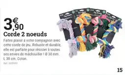 Espace emeraude Corde 2 noeuds offre