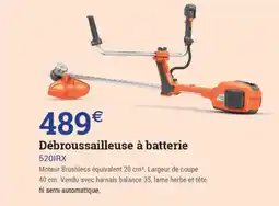 Espace emeraude Débroussailleuse à batterie offre