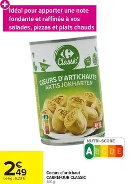 Carrefour Market Coeurs d'artichaut carrefour classic offre