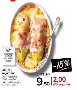 Thiriet Endives au jambon offre