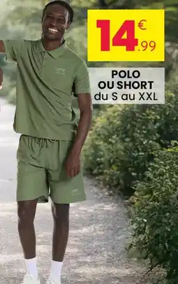 Stokomani Polo ou short offre