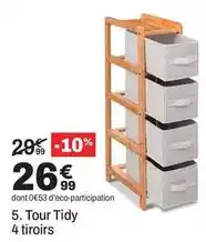 BUT Tour tidy offre