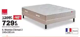 BUT Epéda - matelas clémaé 2 140x190 cm offre