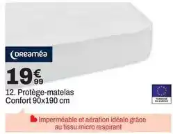 BUT Protège-matelas confort 90x190 cm offre