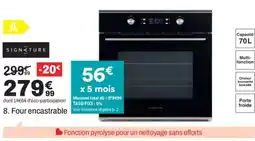BUT SIGNATURE Four encastrable offre