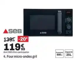 BUT Seb - four micro-ondes gril offre