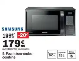 BUT Samsung - four micro-ondes combiné offre