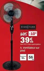 BUT Signature - véntiateur sur pied offre