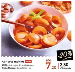 Thiriet Abricots moitiés agemo offre