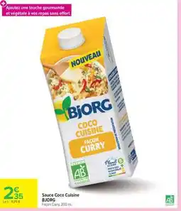 Carrefour Sauce Coco Cuisine offre