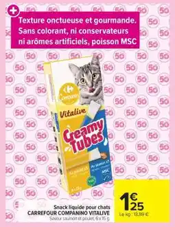Carrefour CARREFOUR COMPANINO VITALIVE offre