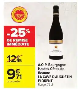 Carrefour A.O.P. Bourgogne Hautes-Côtes-de-Beaune offre