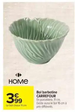 Carrefour Bol barbotine offre