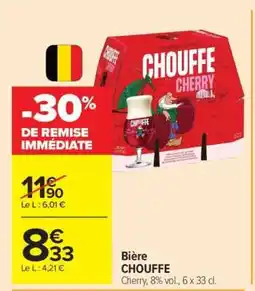 Carrefour Market Bière CHOUFFE offre