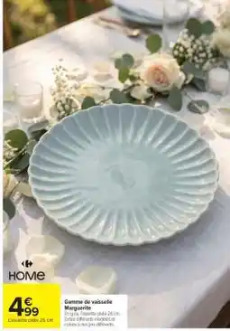 Carrefour L'assiette plate 26 cm offre