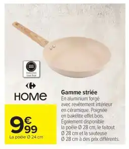 Carrefour Gamme striée offre