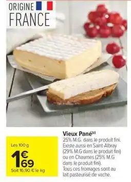 Carrefour Market VIEUX PANÉ offre