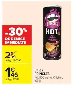 Carrefour Market Chips PRINGLES offre