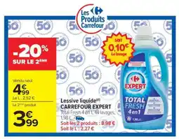 Carrefour Market Lessive liquide CARREFOUR EXPERT offre