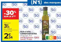 Carrefour Market Huile d'olive CARREFOUR EXTRA offre