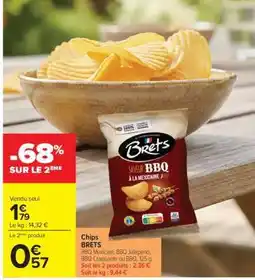 Carrefour Market CHIPS BRETS offre