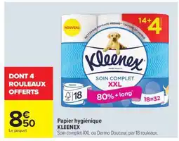 Carrefour Market PAPIER HYGIÉNIQUE KLEENEX offre