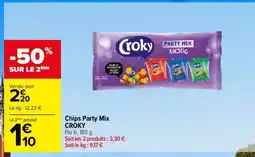 Carrefour Chips Party Mix offre