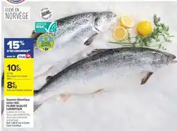 Carrefour Saumon Atlantique entier ASC offre