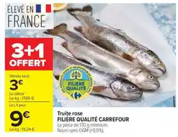 Carrefour Truite Rose offre