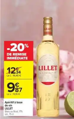 Carrefour LILLET offre